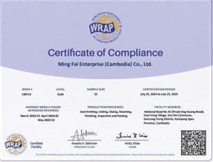 祝贺Ming Fai Enterprise (Cambodia) Co., Ltd.柬...